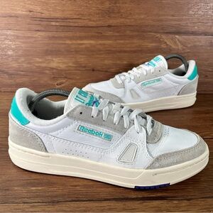 REEBOK ‘LT Court’ White Leather Low Top Sneakers Men’s Size 9.5 Shoes